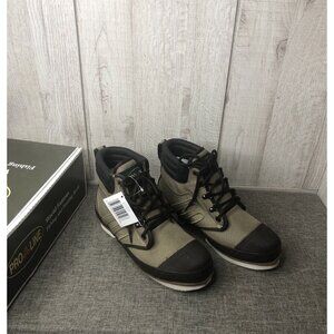 Pro Line Mens Boots Size 8 Brown Fishing Hunting Wading Outdoor Lace Up Shoes